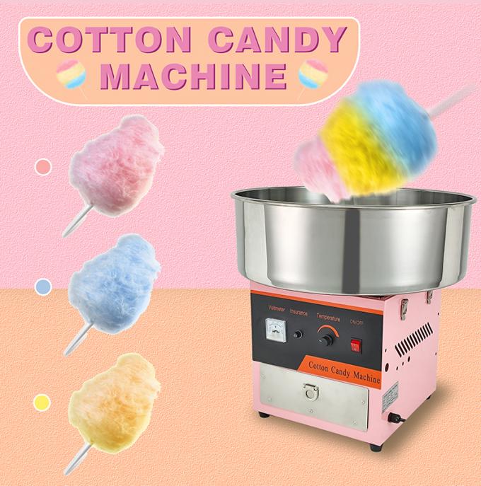 Electric Heating Cotton Candy Machine Stainless Steel Output Product Name for Parties 1
