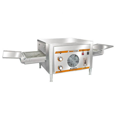 1500x600x430 mm Stainless Steel Conveyor Baking Oven for Easy Cleaning and Pizza