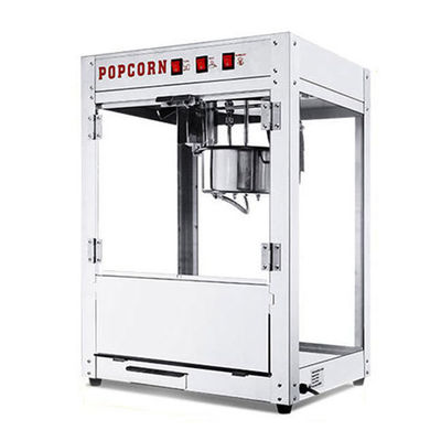 CE Approved Stainless Steel Portable Popcorn Machine for 10 KG Popcorn Snacks Production