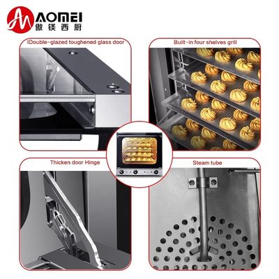 Electric Steam Convection Oven for Baking 600x570x570mm Professional and Durable