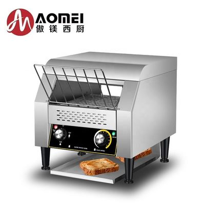 300-350 pcs/hour Bread Production Commercial Electric Conveyor Toaster
