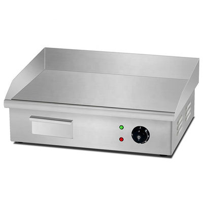 550x425x225mm Commercial Vertical Cast Iron Electric Griddle with Stainless Steel Body