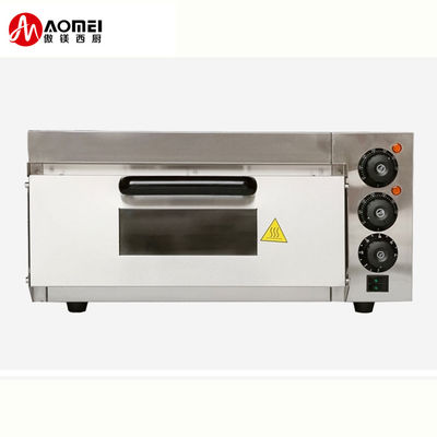 Kitchen Equipment Single Deck Electric Pizza Oven with Temperature Control 220V-240V
