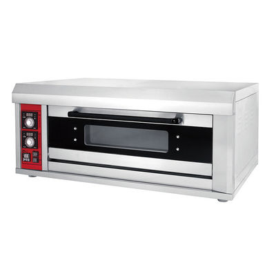 Easy Operation Stainless Steel Three Layer Electric Pizza Oven Bakery Machines Advantage