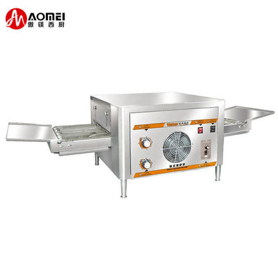 1500x600x430 mm Stainless Steel Conveyor Baking Oven for Easy Cleaning and Pizza