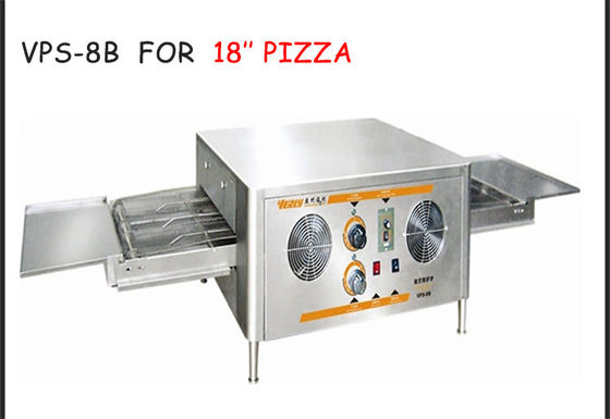 1500x600x430 mm Stainless Steel Conveyor Baking Oven for Easy Cleaning and Pizza
