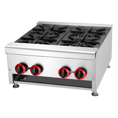 Video Technical Support High Productivity Commercial Portable Gas Stove with 6 Burners