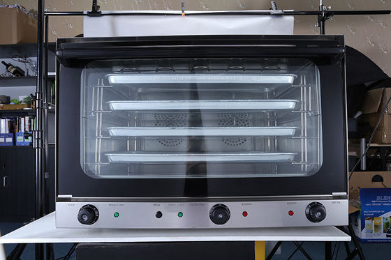 High Capacity 120L Electric Convection Oven YXD-8A with Steam Function and Country Markets