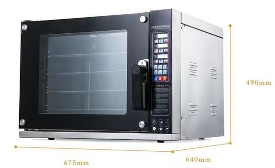 High Capacity 120L Electric Convection Oven YXD-8A with Steam Function and Country Markets