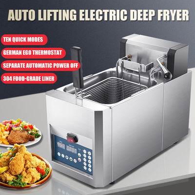 Multipurpose 8L Digital Electric Deep Fryer with Stainless Steel Body and Rapid Heating