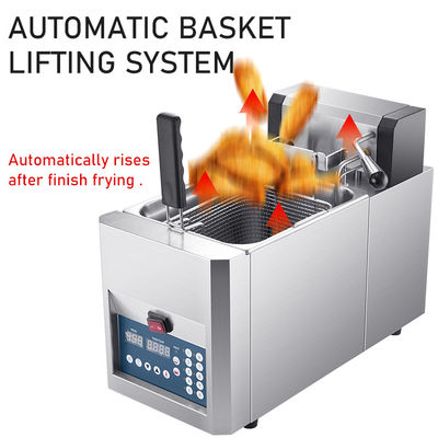 Multipurpose 8L Digital Electric Deep Fryer with Stainless Steel Body and Rapid Heating