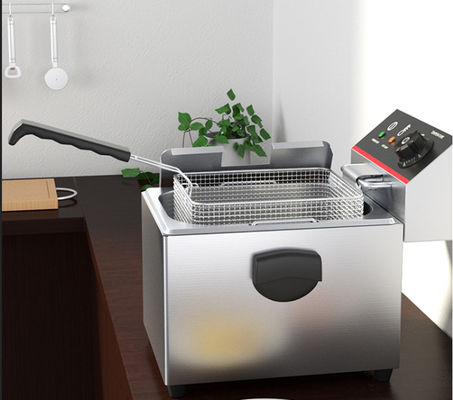 8L Electric Stainless Steel Deep Fryer for Durable and Long-Lasting Performance