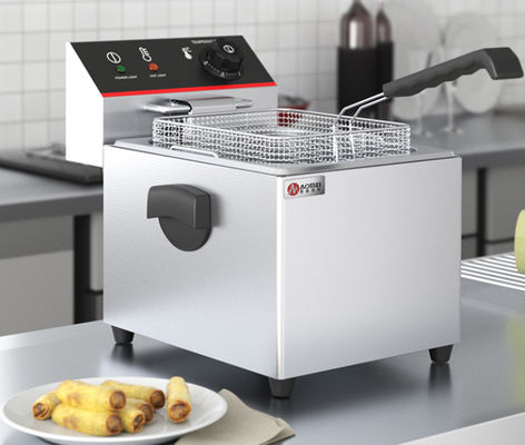 8L Electric Stainless Steel Deep Fryer for Durable and Long-Lasting Performance
