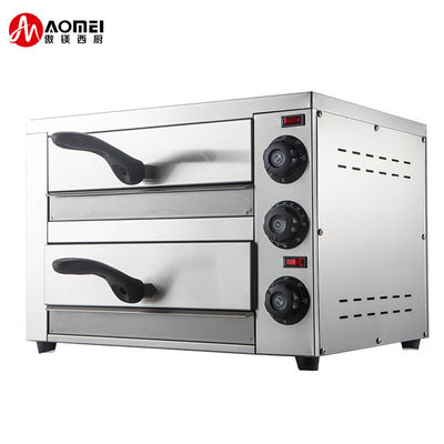 Electric Pizza Oven for Pizza Bread Bakery 12inch Stainless Steel Countertop Cooker