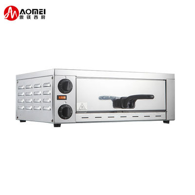 Electric Pizza Oven for Pizza Bread Bakery 12inch Stainless Steel Countertop Cooker
