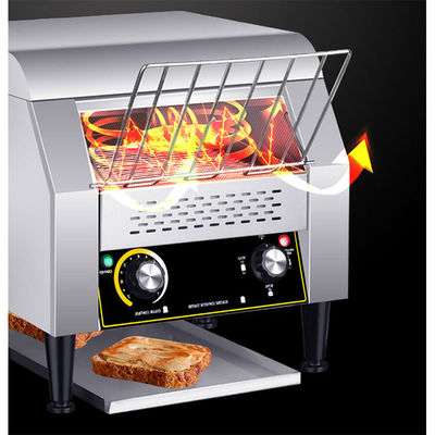16KG Stainless Steel Electric Conveyor Toaster for Fast Food Equipment Customization