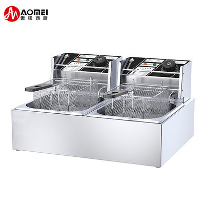 Commercial and Home Table Top Electric Deep Fryer with Long Service Life in Kitchen