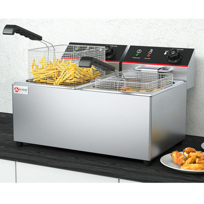 Commercial and Home Table Top Electric Deep Fryer with Long Service Life in Kitchen