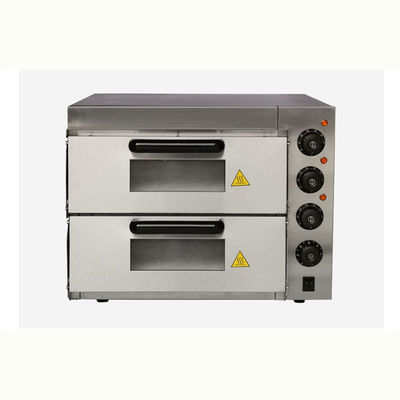 Electric Commercial Pizza Oven with Pizza Stone Temperature 50-350°C Capacity 30 KG