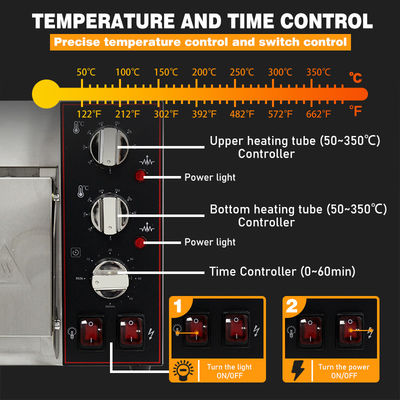 Professional Electric Cake Baking Oven Temperature 50-350C Perfect for Hotels