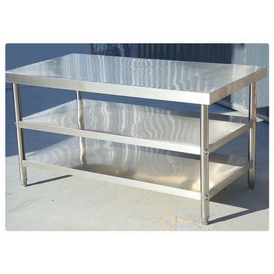 1.2/1.5/1.8/2.0M Length Stainless Steel Work Table for Hotel and Restaurant Equipment