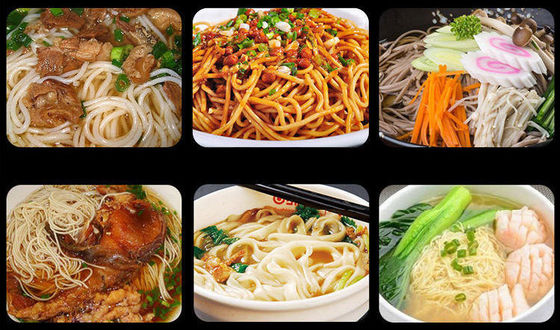 Commercial Kitchen Gas Pasta Cooker Machine with 4 Heads Noodles Cooking Capacity