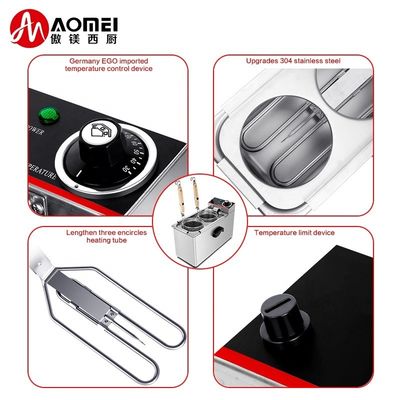 Kitchen Cooking Multifunctional Commercial 2 Basket Noodle Cooker Pasta Boiler Cooker