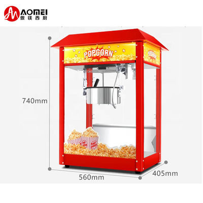 Stainless Steel Commercial Caramel Popcorn Maker Machine for Popcorn Snacks Production