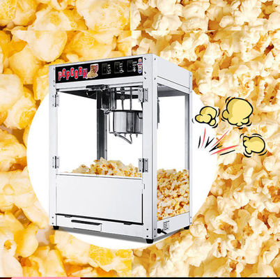CE Approved Stainless Steel Portable Popcorn Machine for 10 KG Popcorn Snacks Production