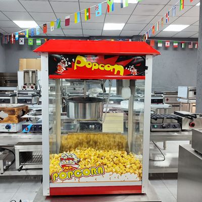 Switch Control Function Stainless Steel Popcorn Machine for Commercial Popcorn Making