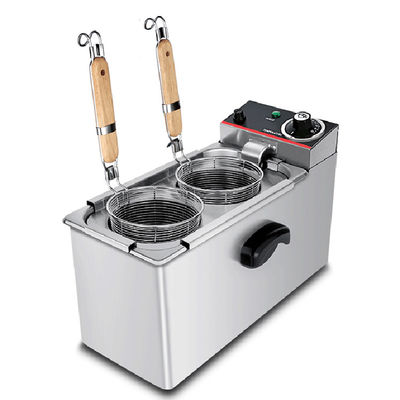 Catering Equipment 2kW Electric Desktop 2 Heads Pasta Cooker for Restaurant Noodle Boiling