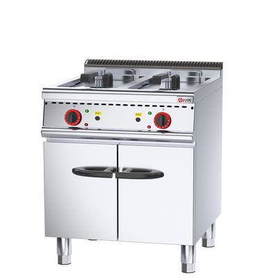 High Capacity 48L 2 Tanks 2 Baskets Deep Fryer Machine for Commercial Food Preparation