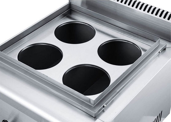 Commercial Kitchen Silver Electric Pasta Noodle Cooker for Hotel Restaurant in Silver