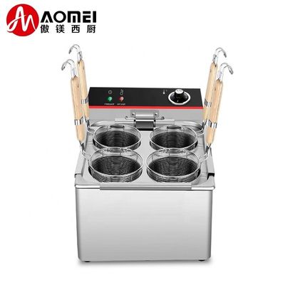 Accurate Temperature Control Probe Electric Commercial Pasta Cooker for Kitchen 3.5kW