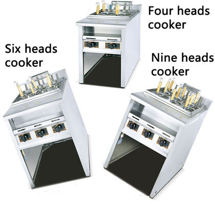 Stainless Steel Gas Pasta Cooker for High Volume Cooking Needs in Commercial Kitchens