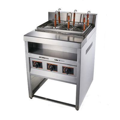 Stainless Steel Gas Pasta Cooker for High Volume Cooking Needs in Commercial Kitchens