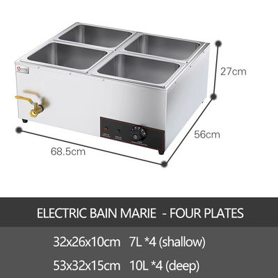 Stainless Steel Buffet Heating Bain Marie for Restaurant Serving Chafing Dish Catering