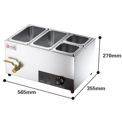 Stainless Steel Buffet Heating Bain Marie for Restaurant Serving Chafing Dish Catering
