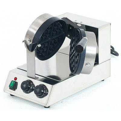 Electric Waffle Maker with Interchangeable Sandwich Plate Variety and Rotating Function