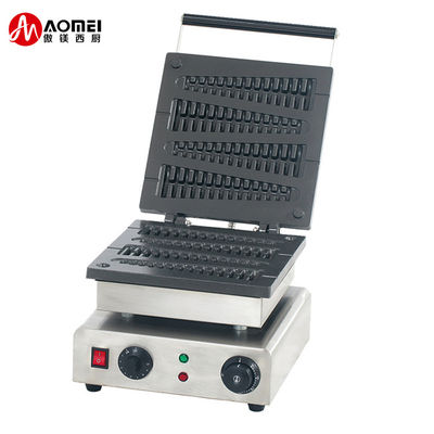 Electric Sandwich Plates Waffle Maker with Interchangeable Wheat Shaped Pine Tree Design