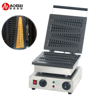 Electric Sandwich Plates Waffle Maker with Interchangeable Wheat Shaped Pine Tree Design