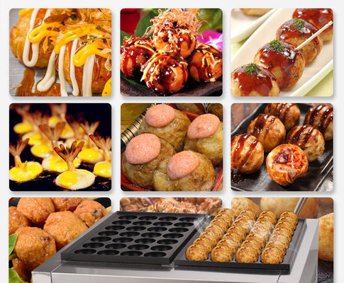 4KW Commercial Fishball Barbecue Oven/ Takoyaki Machine