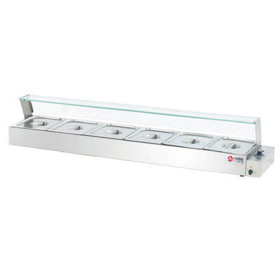6 Basins Electric Bain Marie The Ideal Choice for Heat Preservation in Restaurants