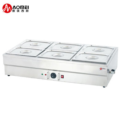 6 Basins Electric Bain Marie The Ideal Choice for Heat Preservation in Restaurants