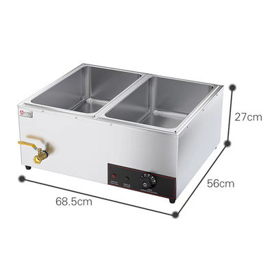 6 Basins Electric Bain Marie The Ideal Choice for Heat Preservation in Restaurants
