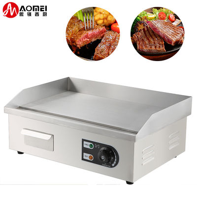 Customized Logo Acceptable TGG-718 Gas Griddle for Commercial and Industrial Kitchens