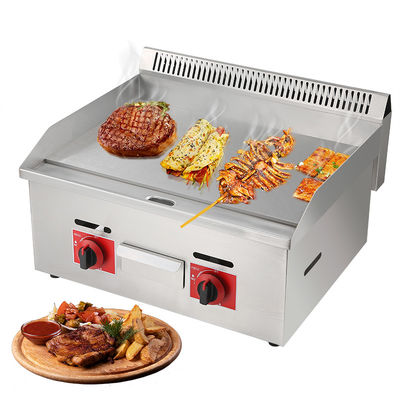 Customized Logo Acceptable Gas Griddle for Commercial and Industrial Food Preparation