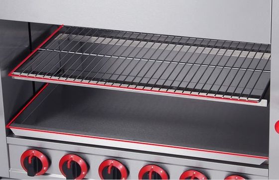 Hotel Restaurant Kitchen Equipment Long Service Life Stainless Steel Salamander Grill