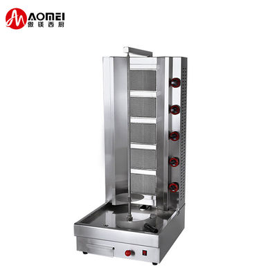 Chicken Meat Commercial Stainless Steel Shawarma Machine with Energy Saving Standard