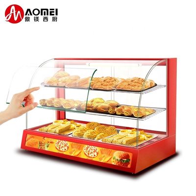 Hotel and Restaurant Catering Equipment Electric Food Display Warmer with 1.2kw Power